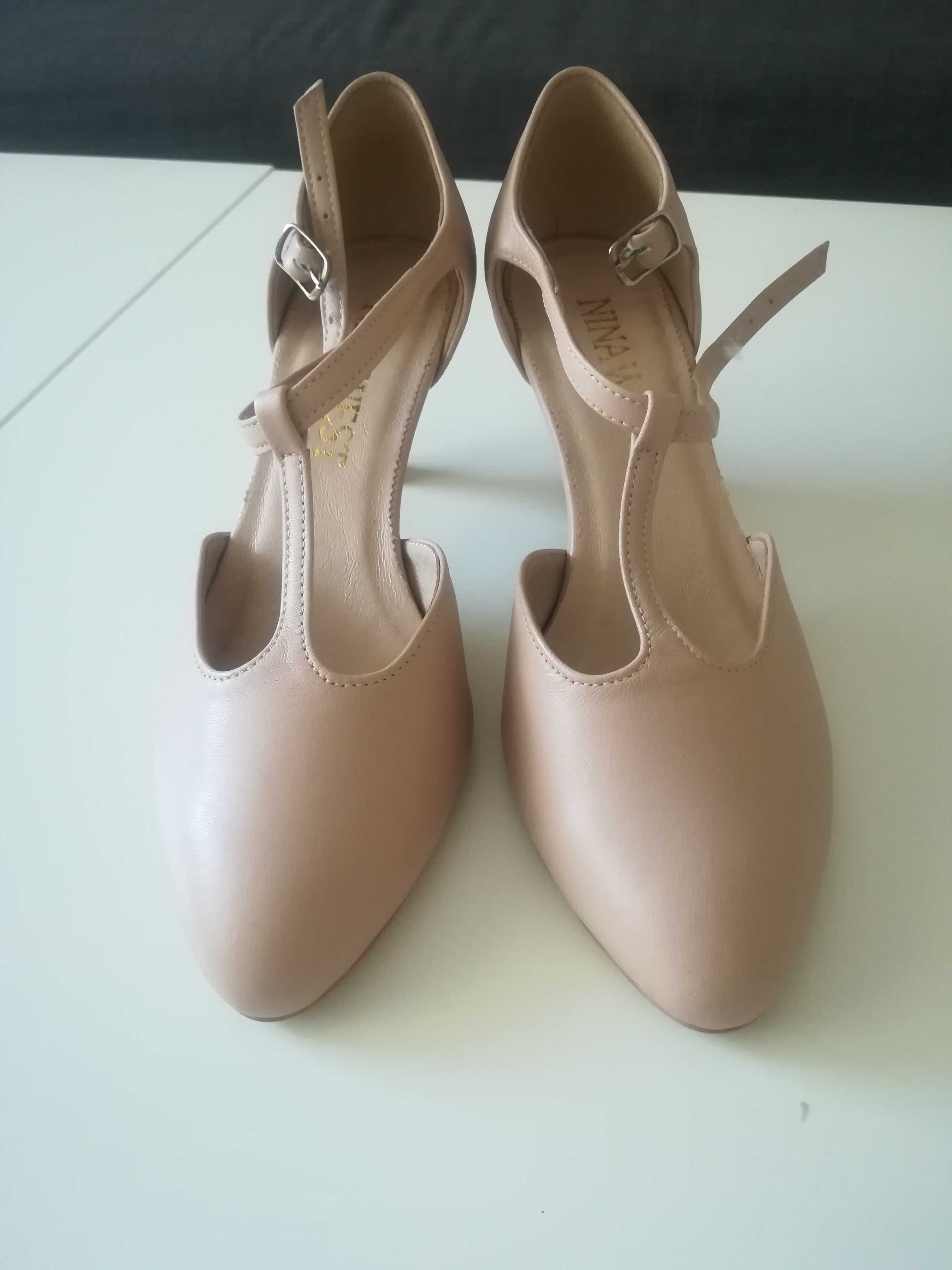 Buty ślubne skórzane Nina west