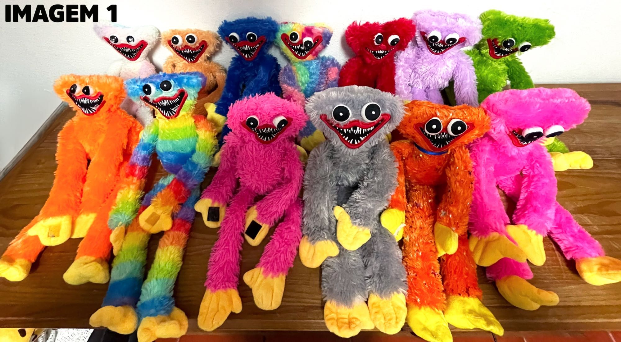 Poppy Playtime - Várias Figuras e Packs