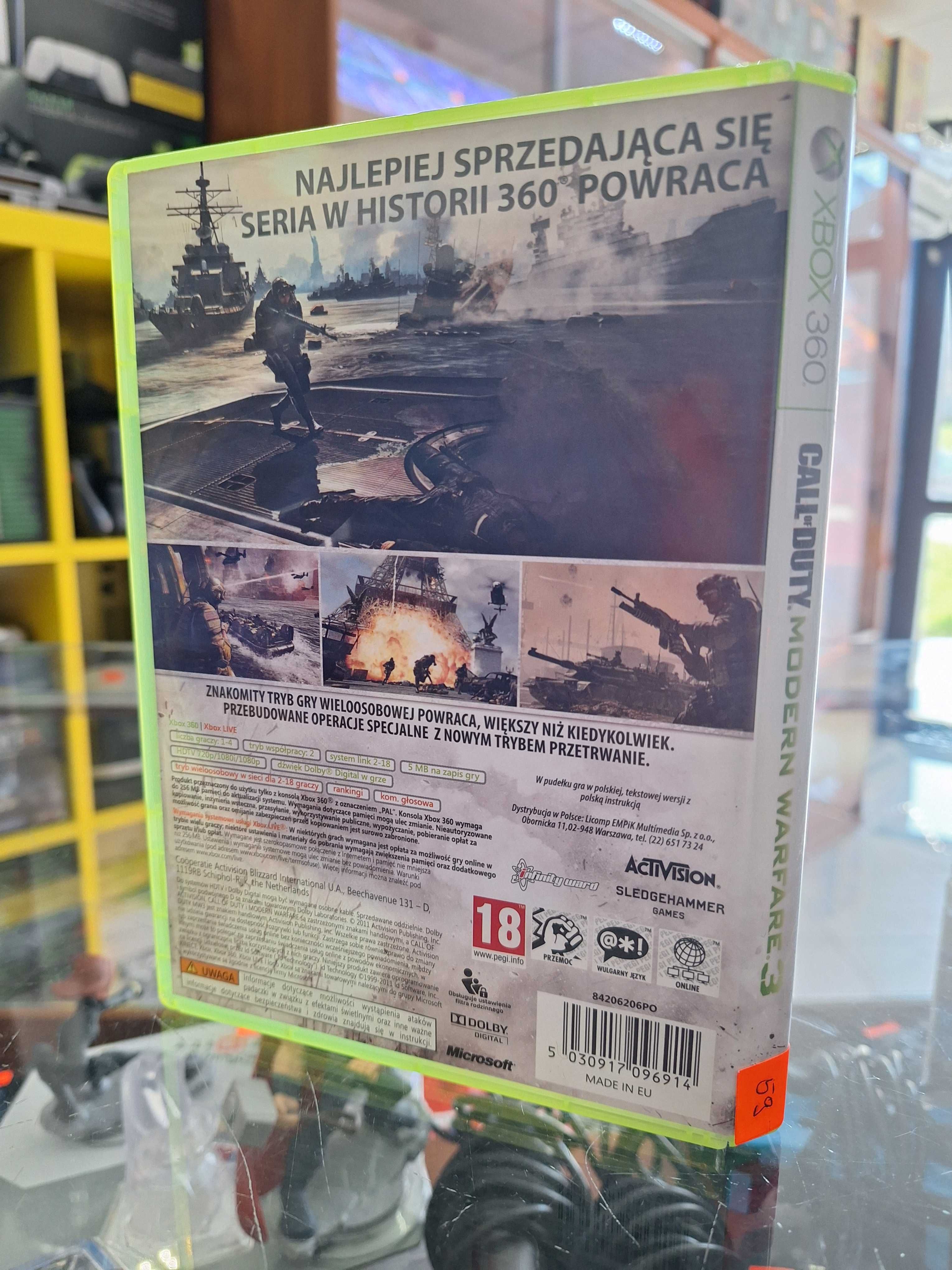 Call of Duty Modern Warfare 3 Xbox 360, BDB, CentrumGrania