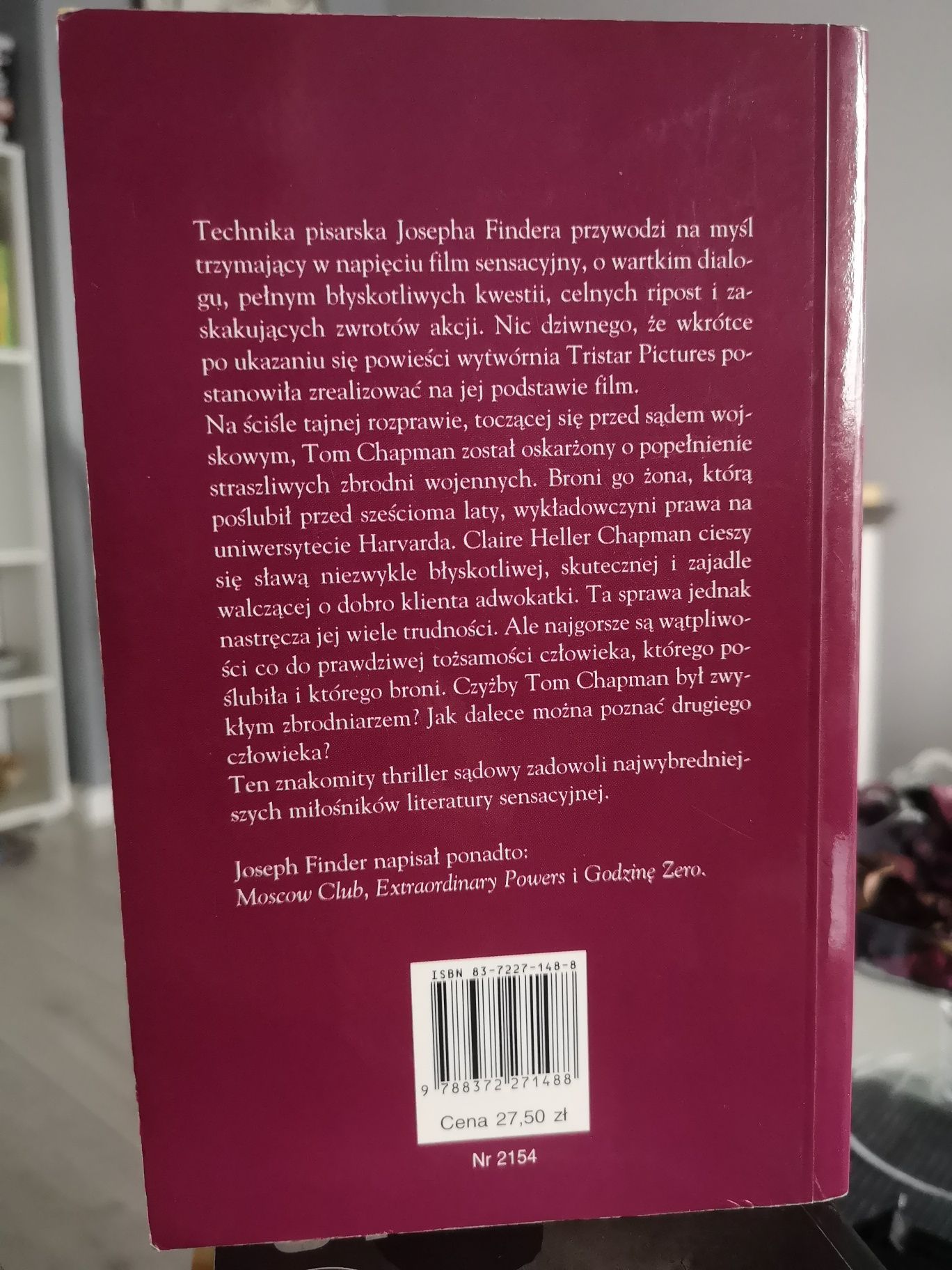Joseph Finder - Pod karą śmierci