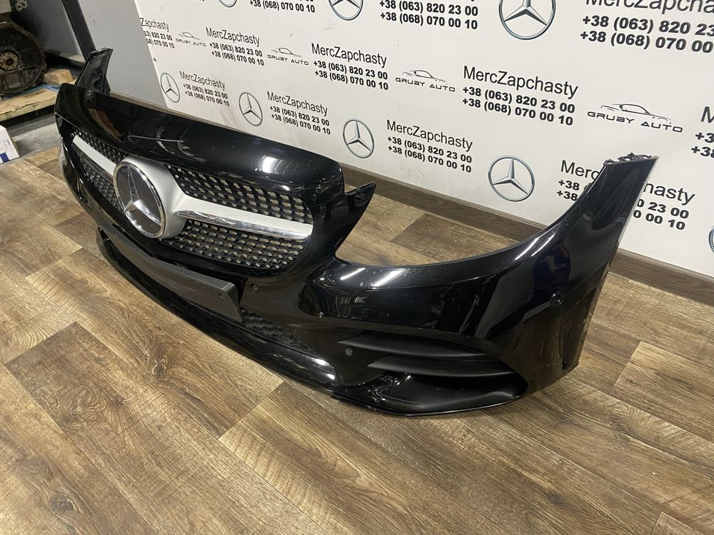 Mercedes w 205 рестайлінг c-клас бампер передній amg