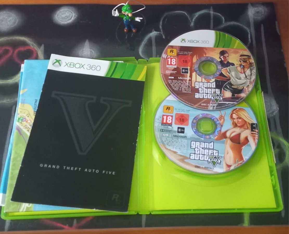 Jogo Xbox 360 GTA V