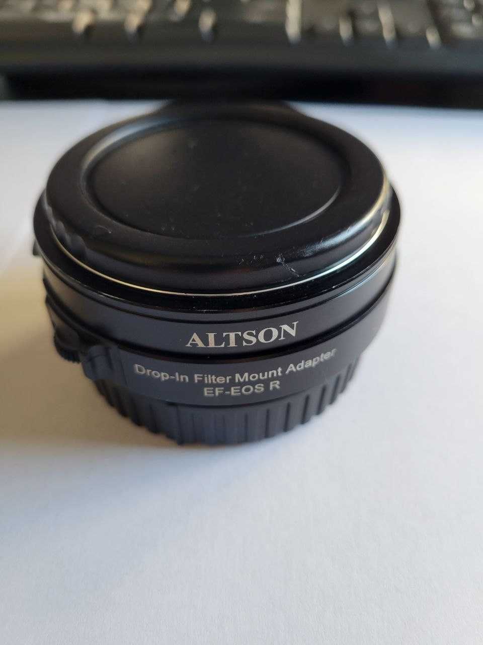 Adaptador Altson EF para RF Canon com Filtro drop-in ND Variável e CPL