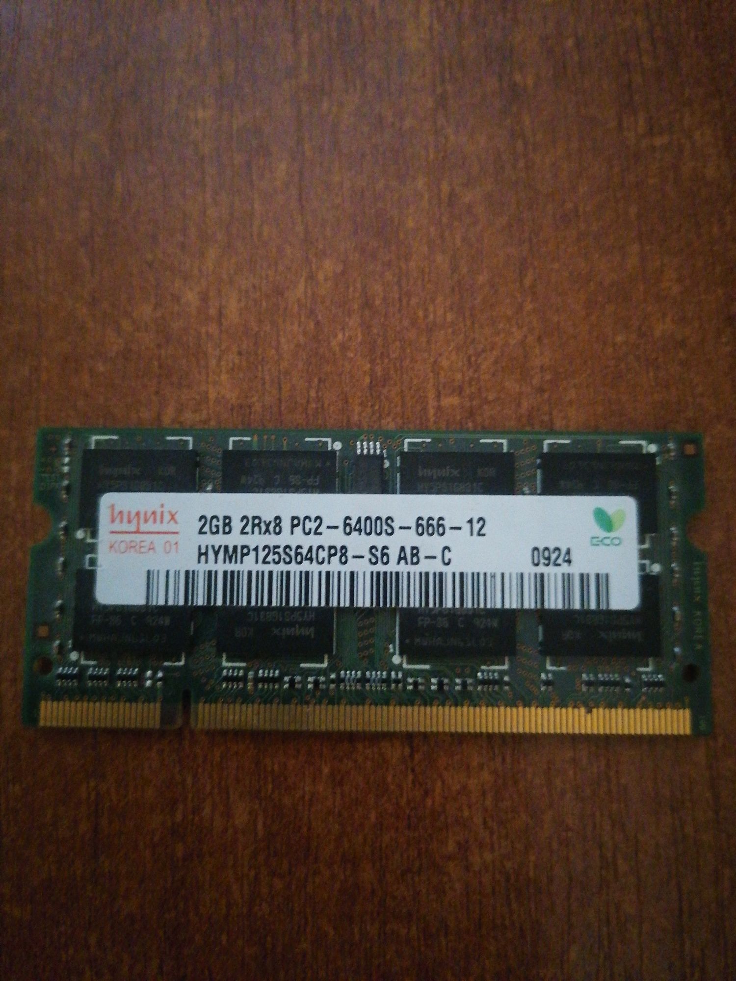 Опиративна память для ноутбука  2GB DDR2