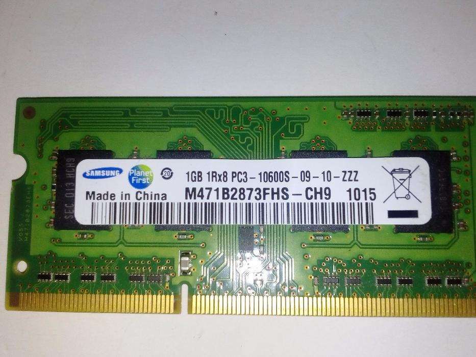 Memórias "Ram" DDR3 (2GB/1GB)