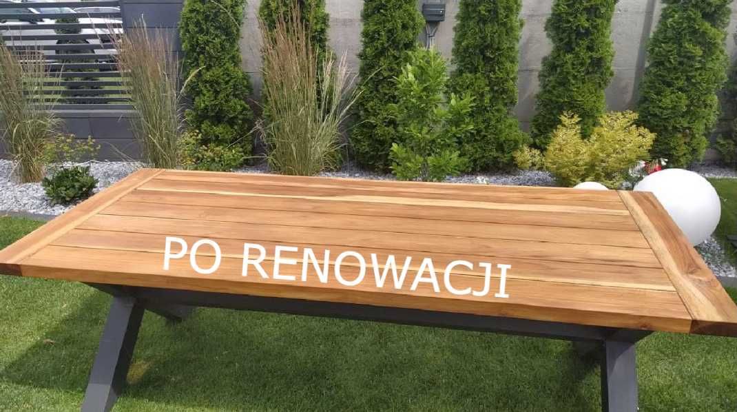 Renowacja tarasu i elewacji /czyszczenie/szlifowanie/olejowanie-RENOWA