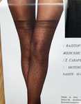 Rajstopy Calzedonia m/l czarne w kropki 30 den