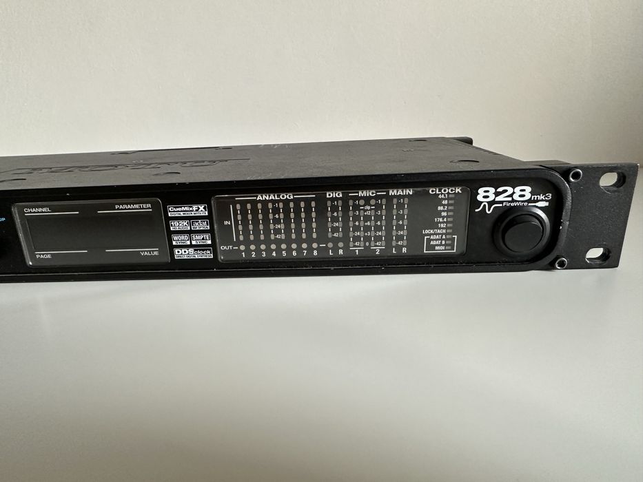 Interfejs audio MOTU 828mk3 FireWire – świetny stan, komplet!