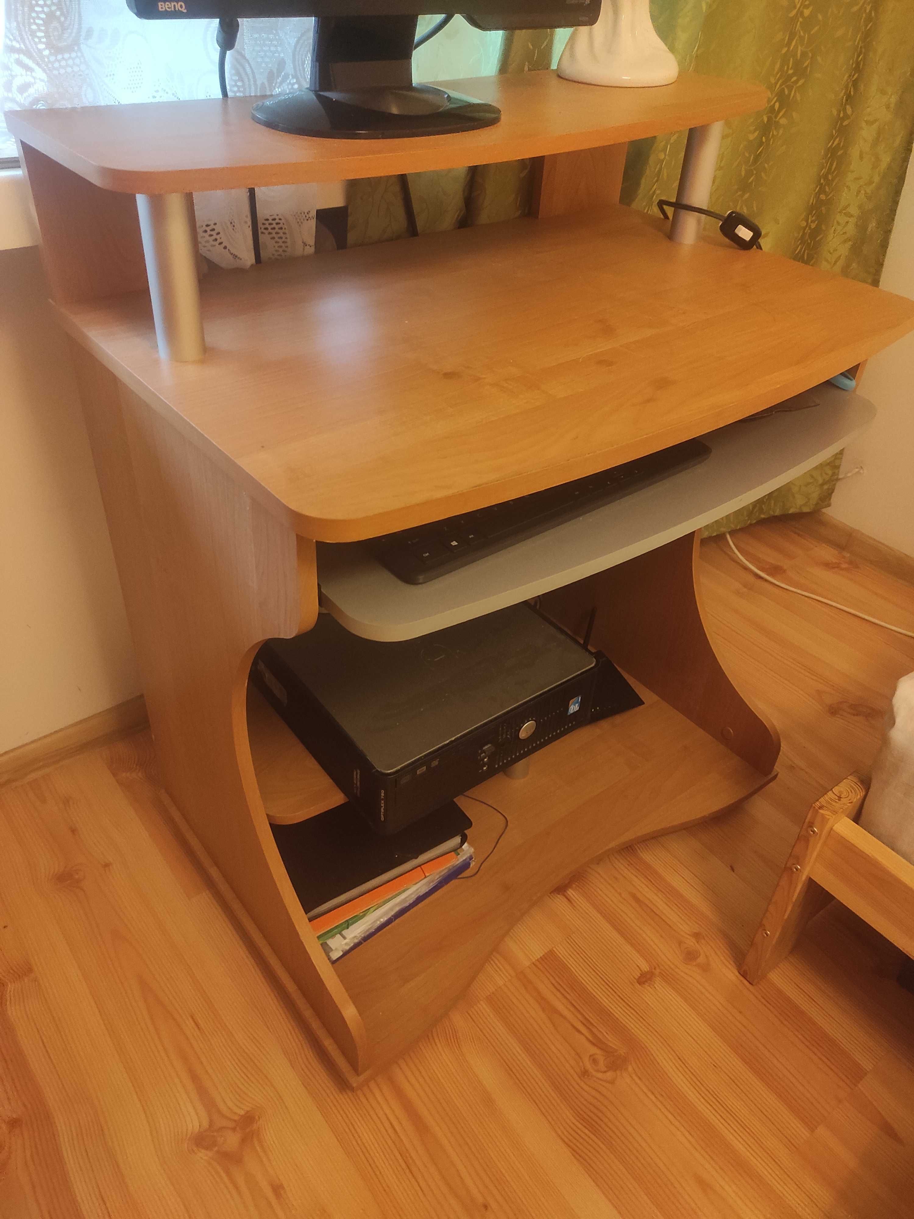 Biurko 75 cm z nadstawka porządne