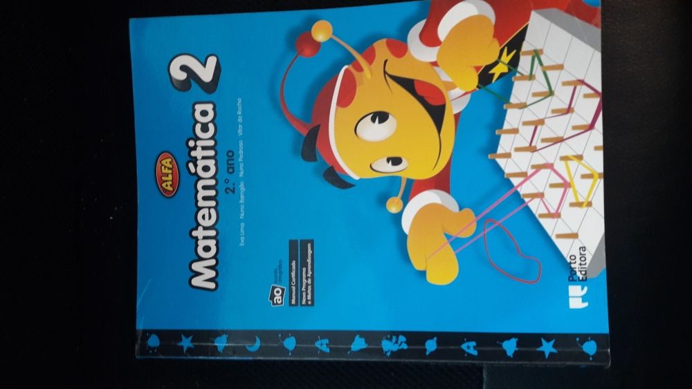 Manual e livro de fichas de matematica do 2°ano