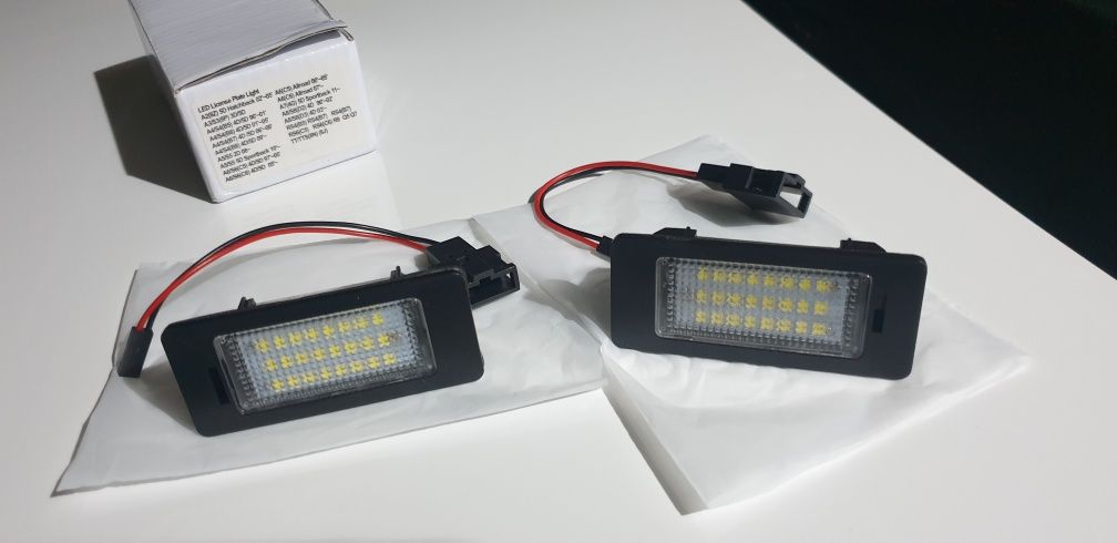 Luz led para matrícula Audi, VW, Seat, Skoda