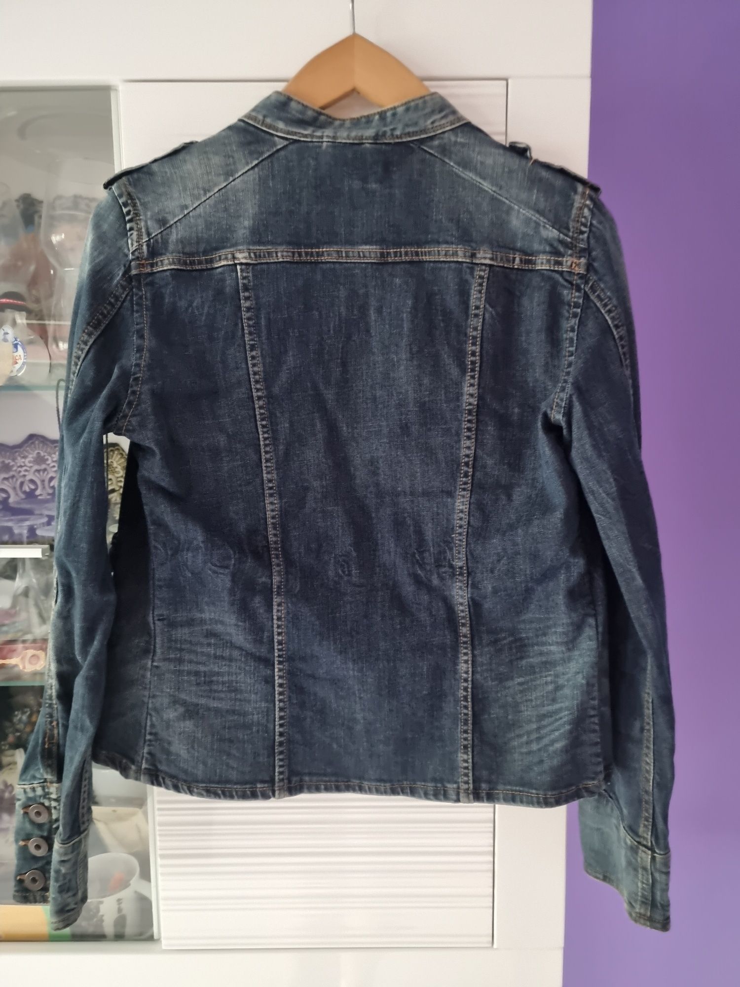 Kurtka jeansowa Denim, ramoneska, marynarkarozm. 38