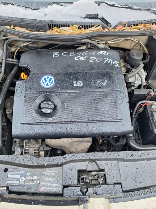 SILNIK 1.6 B 16V BCB AZD VW GOLF IV BORA OCTAVIA LEON AUDI A3 S GWARANCJA