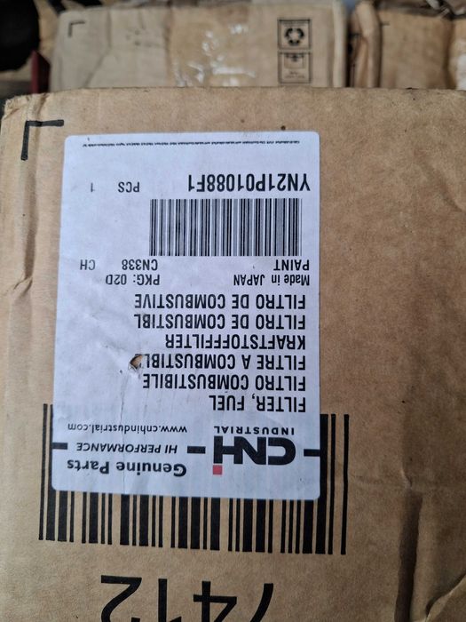 Filtr paliwa kompletny odstojnik paliwa SN25044 Hitachi, Case, P502423