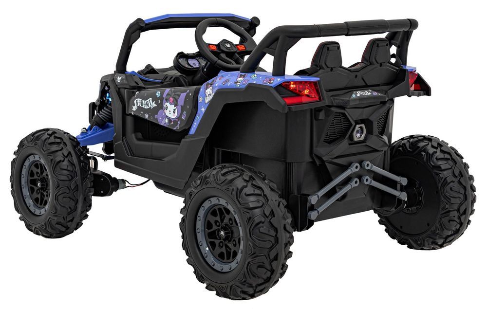 Buggy ATV Defend 4x4 fioletowy pojazd KUROMI kids - EkstraZabawki.pl
