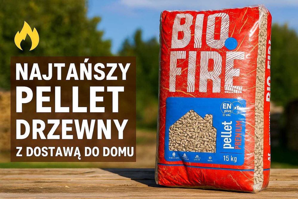 Pellet drzewny BIO.FIRE premium ENplus A1 – ekologiczny opał z dostawą