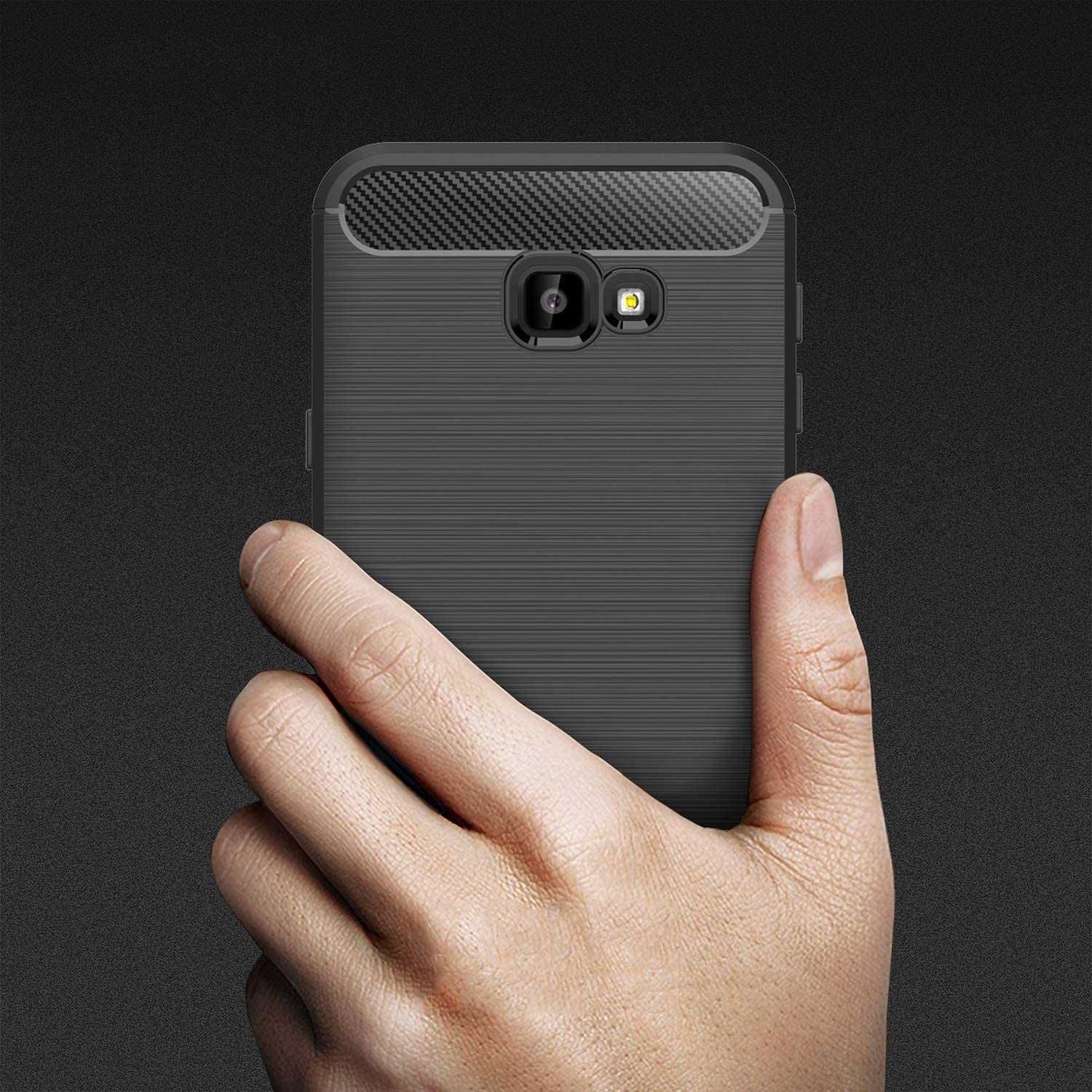 Etui Case Smart View Flip do Samsung Galaxy J4 Plus + Szkło