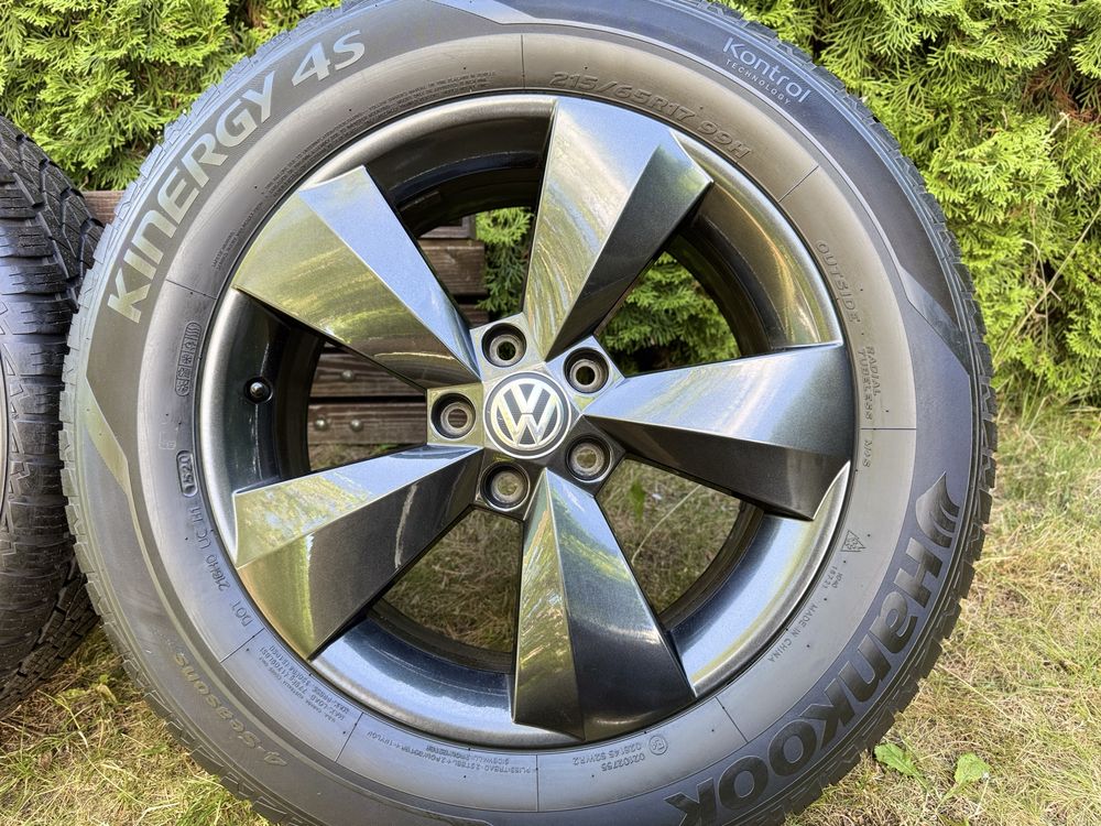 Alufelgi r17 5 x 112 volkswagen tiguan passat touran JAK NOWE