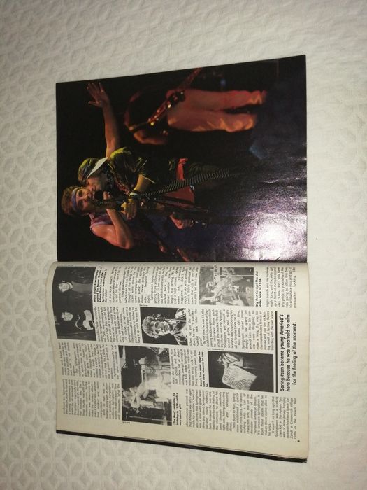 Revista Americana sobre Bruce Springsteen de 1985