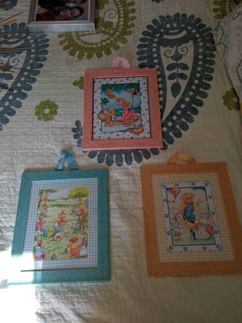 Quadros quarto de bebé