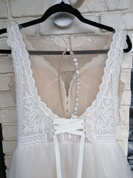 Продам свадебное платье А силуэт