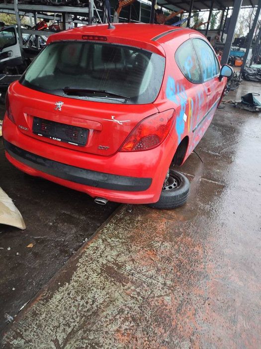 Розборка пежо 207 рестайлінг peugeot 207 двері, бампер рестайлінг