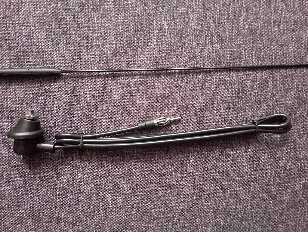 NOWA Kompletna Antena FSO Polonez Fiat 125p 126p Nysa Żuk PRL