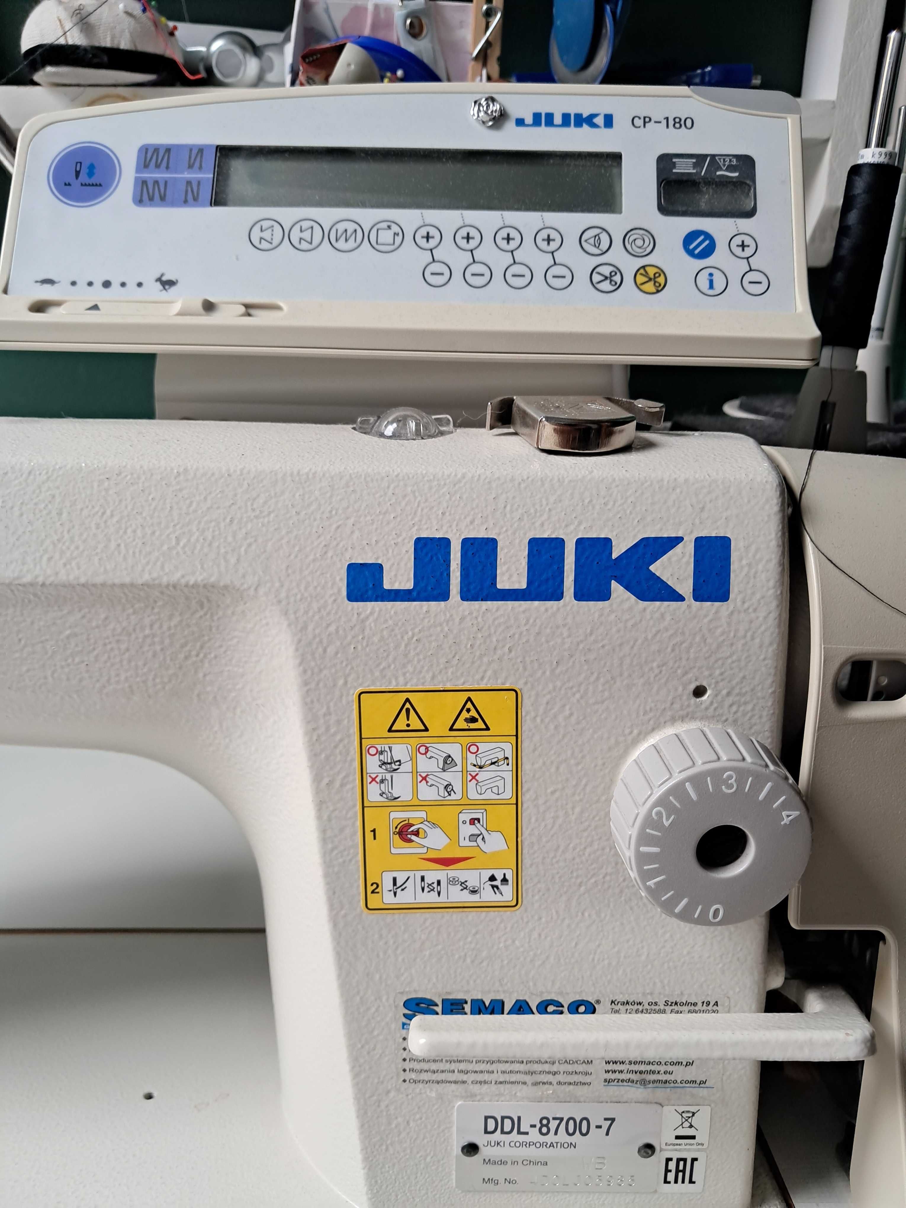 Stębnówka JUKI ddl 8700-7 automat maszyna przemysłowa