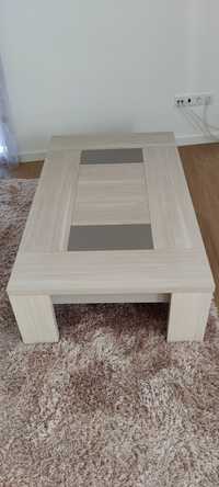 Mesa em madeira de carvalho claro