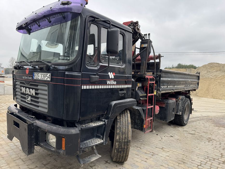 MAN m38 HDS pojazd specjalny kiper 3 stronny