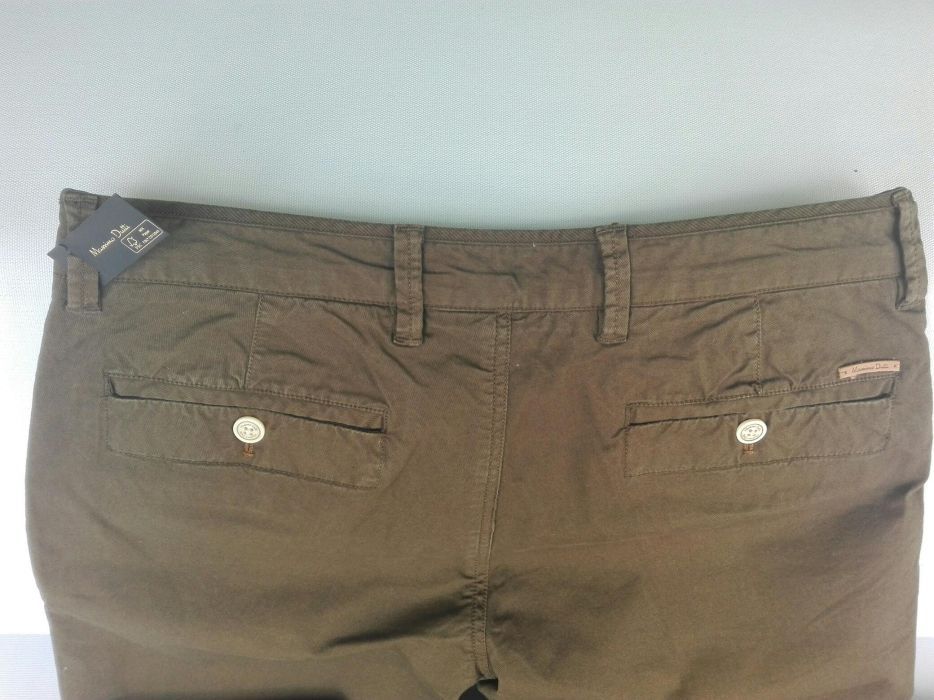 Massimo dutti spodnie damskie ciemna zieleń