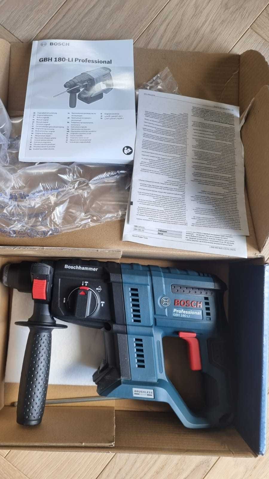 Nowa młotowiertarka akumulatorowa 18V Bosch
