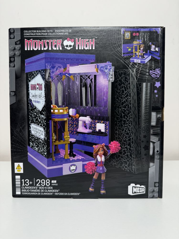 Монстер Хай Кімната Клодін Mega Monster High Clawdeen Boo-k