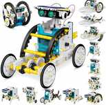 Robot Solarny Edukacyjny Pojazdy Solarne Kreatywne Zestaw 13w1 PREZENT