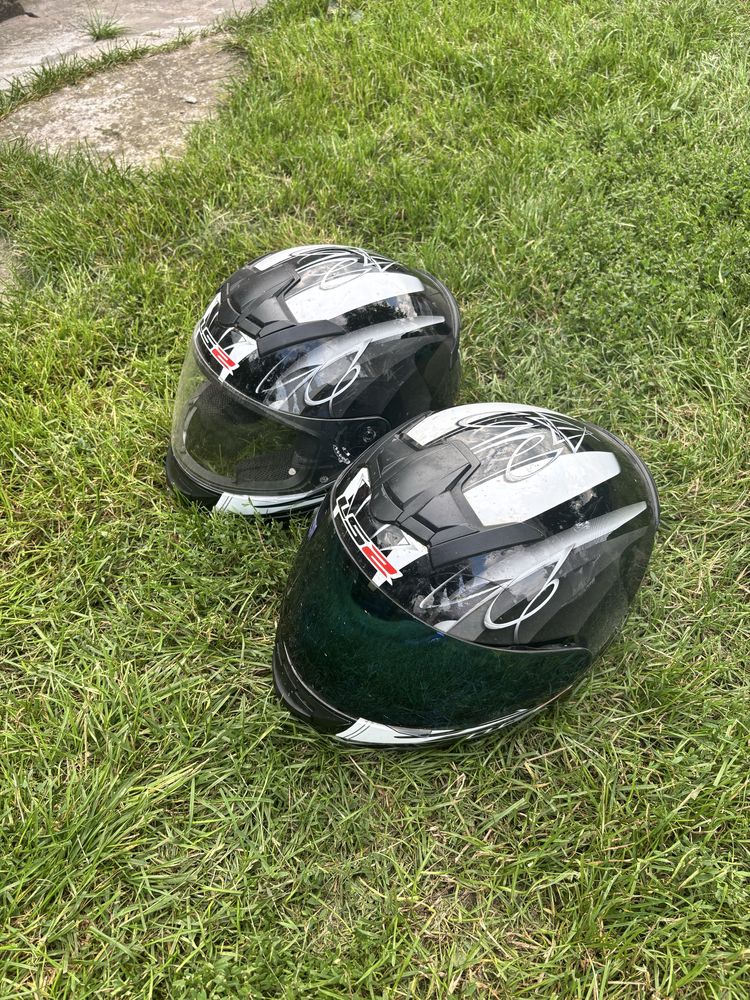 Sprzedam dwa kaski motocyklowe LS2 – rozmiar M