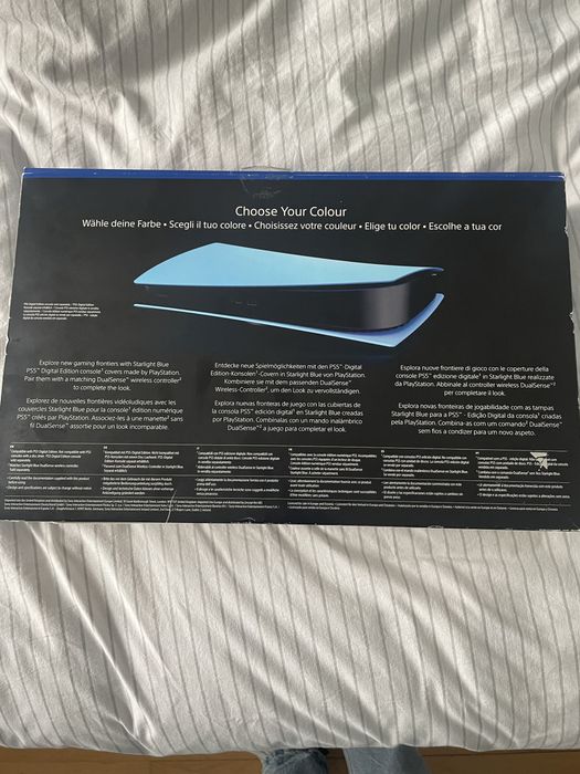 Capa para PS5 azul