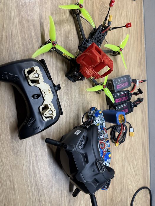 Zestaw fpv 5 cali air unit dji google tango tbs gotowy dla początkując