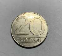 Moneta 20zł z 1990r