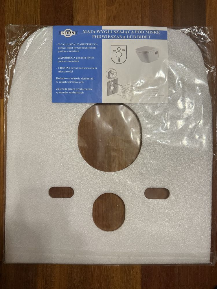 Mata wygluszajaca pod miskę WC lub bidet