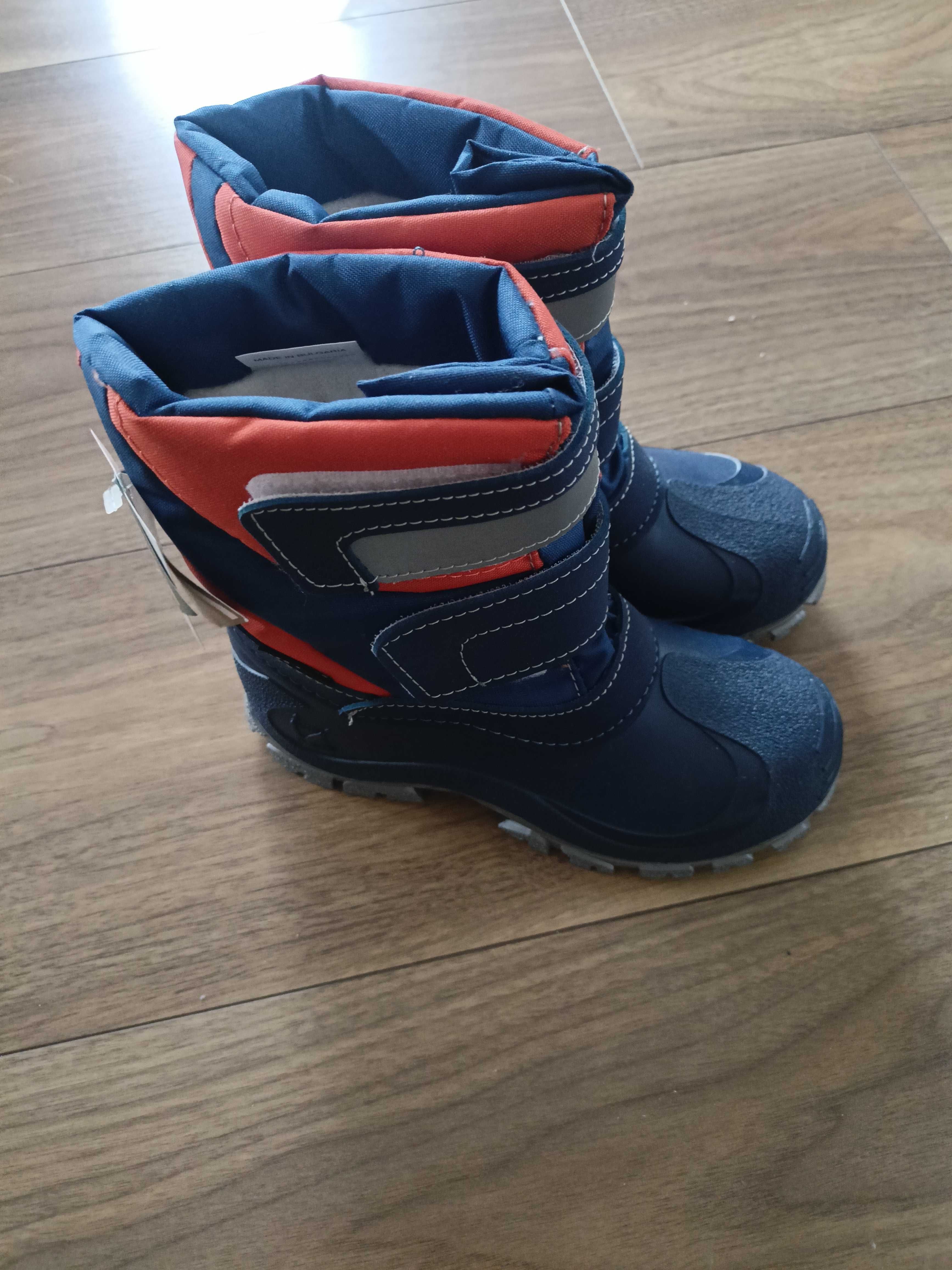 Buty zimowe dla chlopca