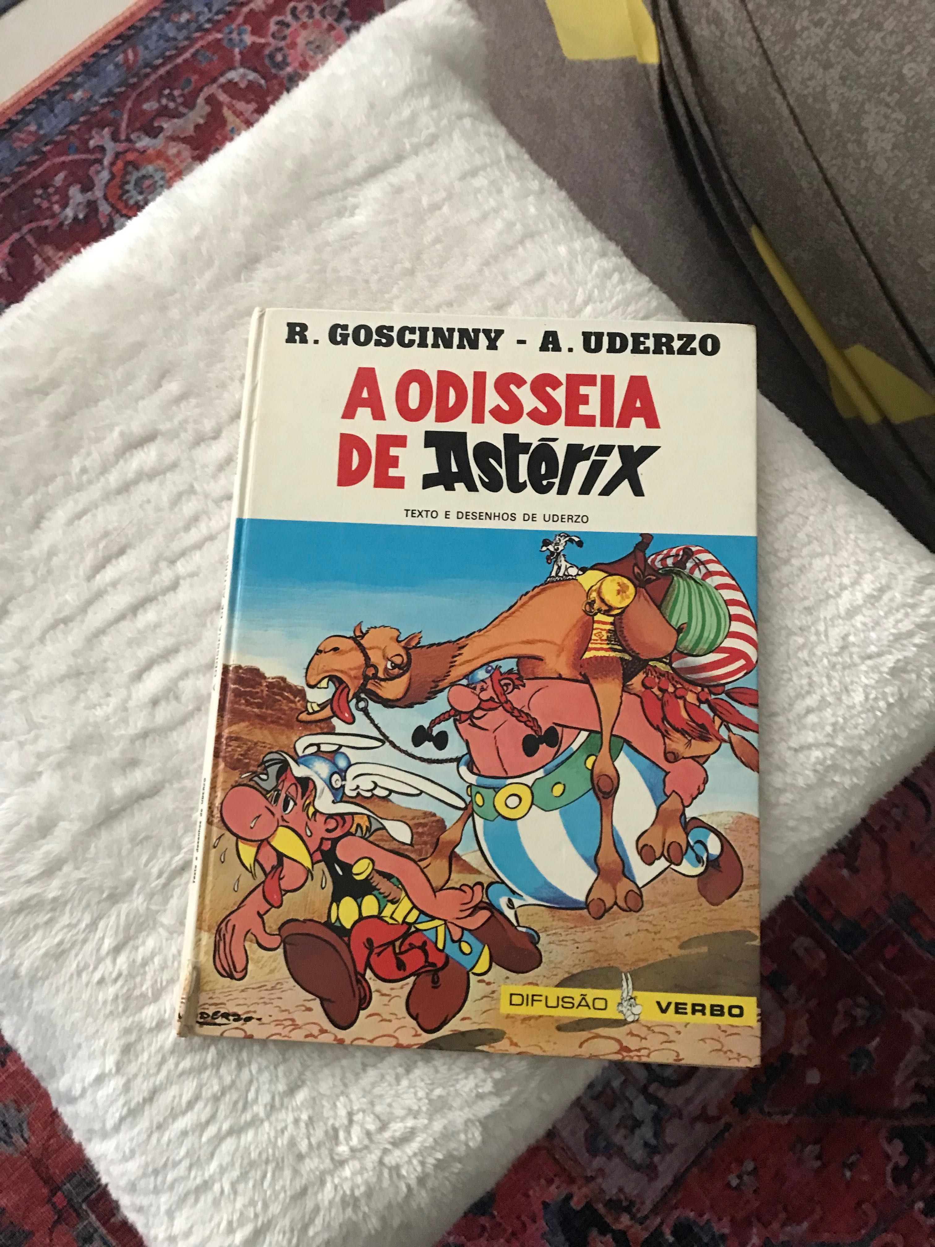 Livro banda desenhada  A Odisseia de Asterix