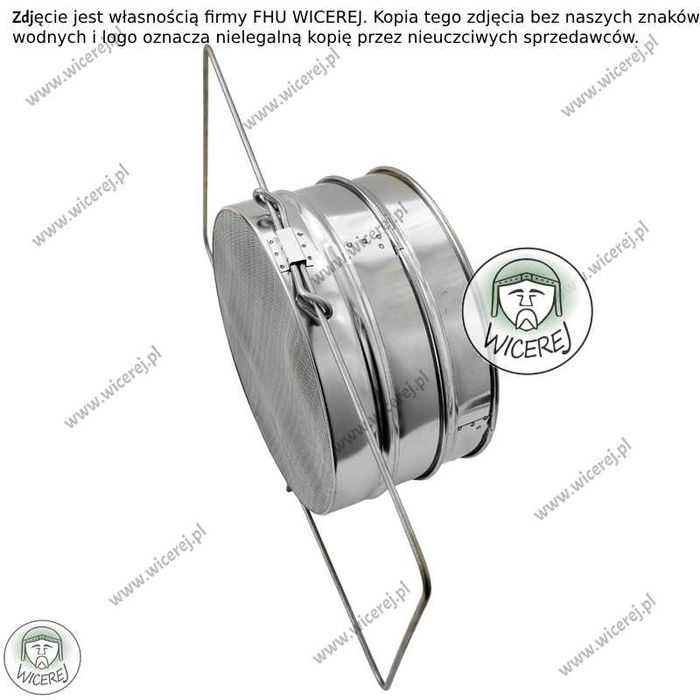 Sito do miodu płaskie podwójne śr.20cm filtr do miodu cedzidło na miód