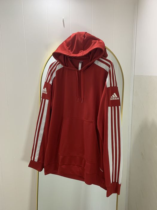 Bluza z kapturem Adidas Squadra 21 męska czerwona