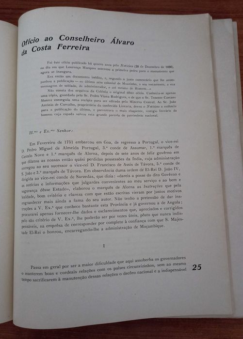 Mousinho de Albuquerque: Homenagem de J. A. Carvalho