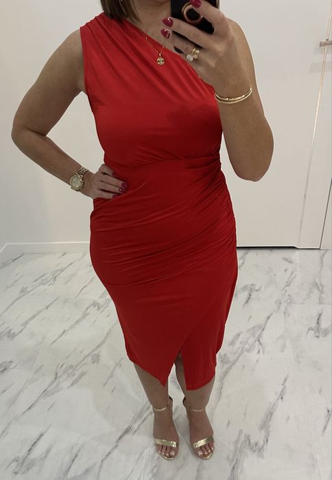 Sukienka na jedno ramię XL sexy