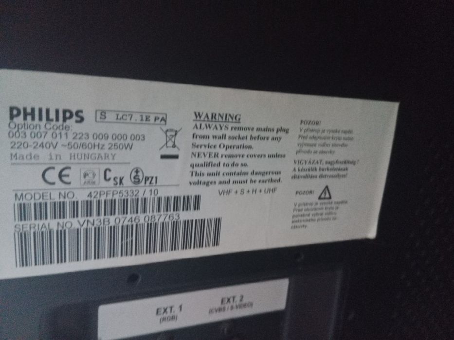 Терміново продається Плазма ТВ Philips +55"