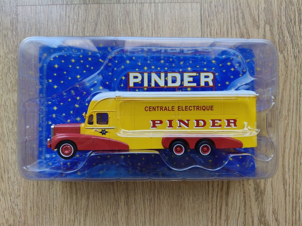 Miniaturas Coleção Circo Pinder, escala 1:43 e 1:64