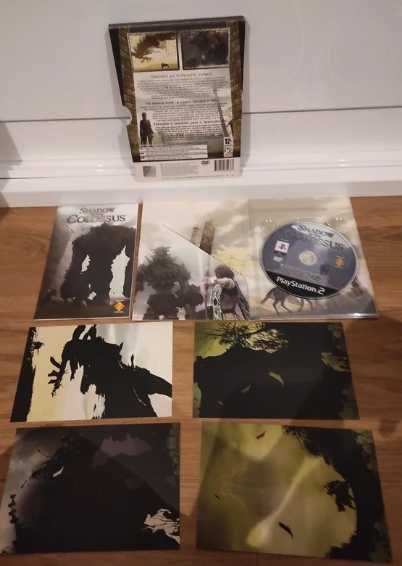 Shadow Colossus Deluxe Edition PAL PT Ps2 ( completo com postais)