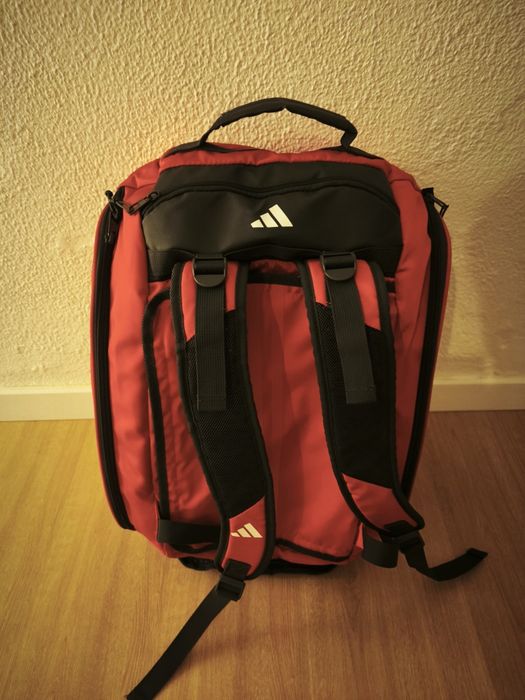 Saco adidas padel 3.3 vermelho