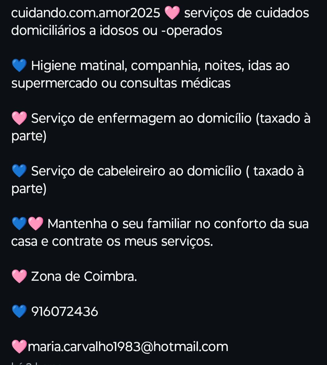 Cuidadora de idosos